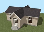 Gable roof